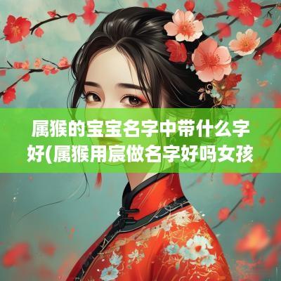 属猴的宝宝名字中带什么字好(属猴用宸做名字好吗女孩)