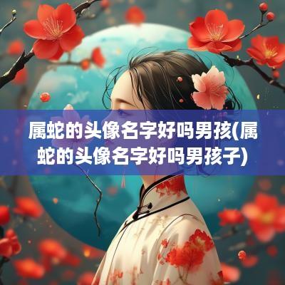 属蛇的头像名字好吗男孩(属蛇的头像名字好吗男孩子)
