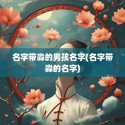 名字带淼的男孩名字(名字带淼的名字)