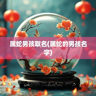 属蛇男孩取名(属蛇的男孩名字)