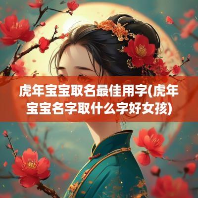 蛇年宝宝取名最佳用字(蛇年宝宝名字取什么字好女孩)