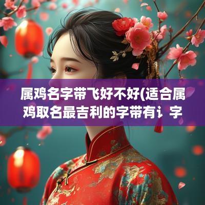 属鸡名字带飞好不好(适合属鸡取名最吉利的字带有讠字或带立字好吗)