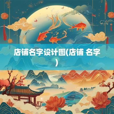 店铺名字设计图(店铺 名字)