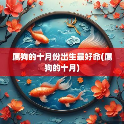 属狗的十月份出生最好命(属狗的十月)