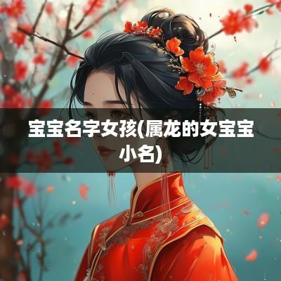 宝宝名字女孩(属龙的女宝宝小名)