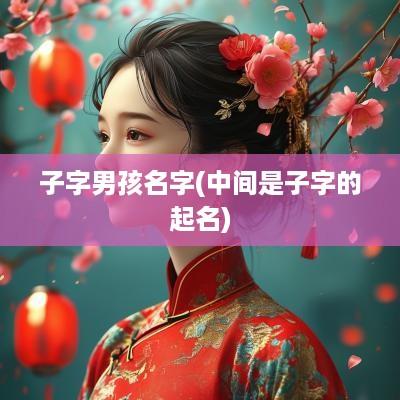 子字男孩名字(中间是子字的起名)