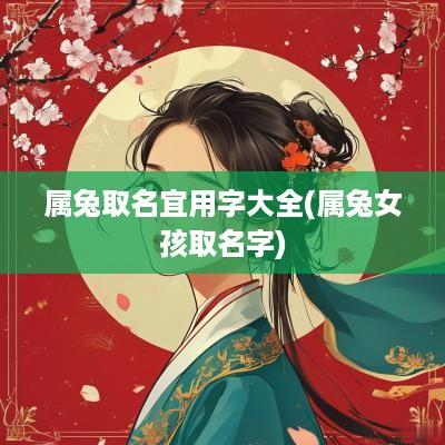 属兔取名宜用字大全(属兔女孩取名字)