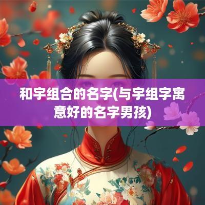和宇组合的名字(与宇组字寓意好的名字男孩)