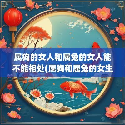 属狗的女人和属兔的女人能不能相处(属狗和属兔的女生)