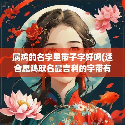 属鸡的名字里带子字好吗(适合属鸡取名最吉利的字带有讠字或带立字好吗)