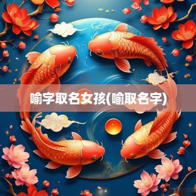 喻字取名女孩(喻取名字)