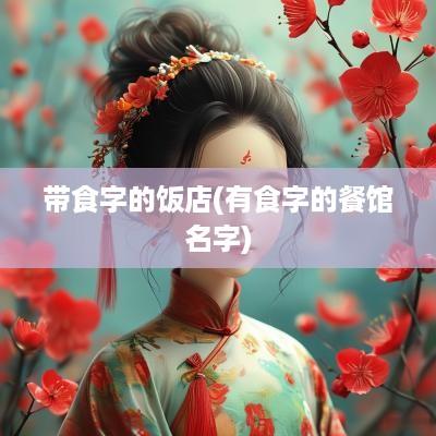 带食字的饭店(有食字的餐馆名字)