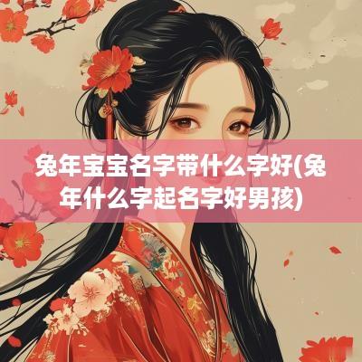 蛇年宝宝名字带什么字好(蛇年什么字起名字好男孩)