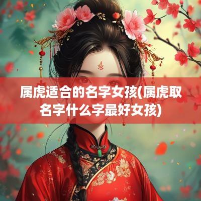 属虎适合的名字女孩(属虎取名字什么字最好女孩)