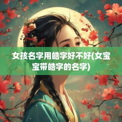 女孩名字用皓字好不好(女宝宝带皓字的名字)