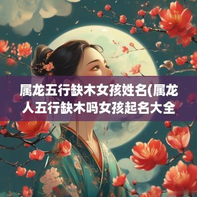 属龙五行缺木女孩姓名(属龙人五行缺木吗女孩起名大全)