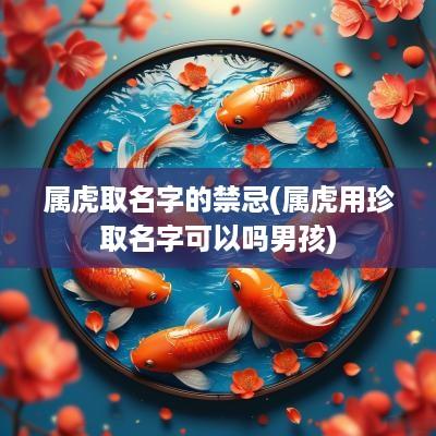属虎取名字的禁忌(属虎用珍取名字可以吗男孩)
