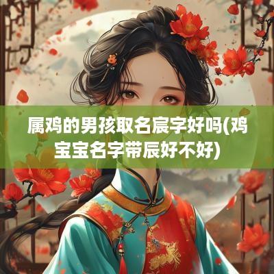 属鸡的男孩取名宸字好吗(鸡宝宝名字带辰好不好)