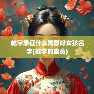 屹字象征什么寓意好女孩名字(屹字的寓意)