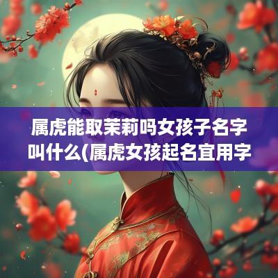 属虎能取茉莉吗女孩子名字叫什么(属虎女孩起名宜用字)