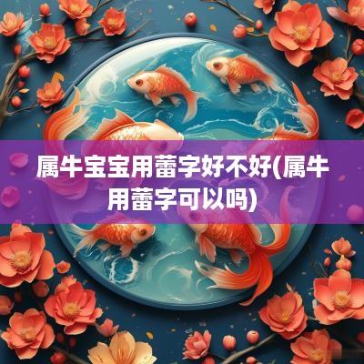 属牛宝宝用蕾字好不好(属牛用蕾字可以吗)