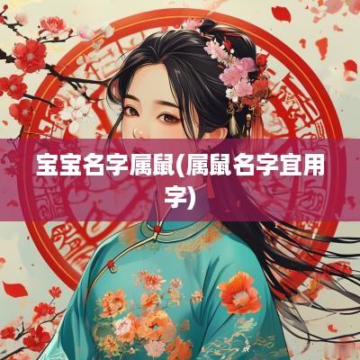 宝宝名字属鼠(属鼠名字宜用字)
