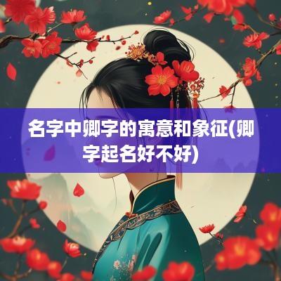 名字中卿字的寓意和象征(卿字起名好不好)