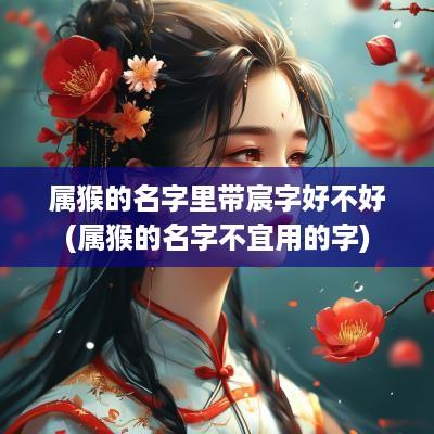 属猴的名字里带宸字好不好(属猴的名字不宜用的字)