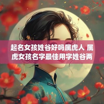 起名女孩姓谷好吗属虎人 属虎女孩名字最佳用字姓谷两字