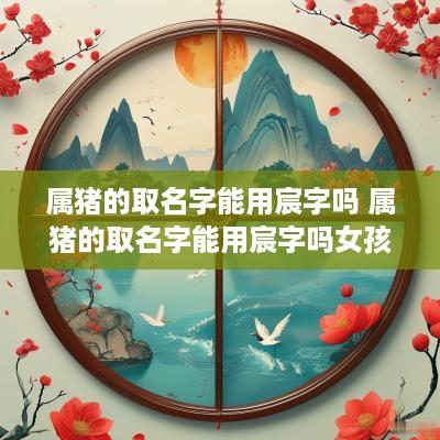 属猪的取名字能用宸字吗 属猪的取名字能用宸字吗女孩