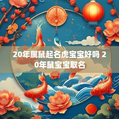 20年属鼠起名虎宝宝好吗 20年鼠宝宝取名