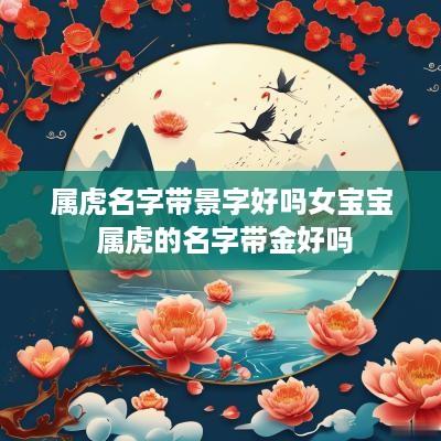 属虎名字带景字好吗女宝宝 属虎的名字带金好吗