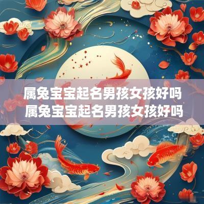 属兔宝宝起名男孩女孩好吗 属兔宝宝起名男孩女孩好吗