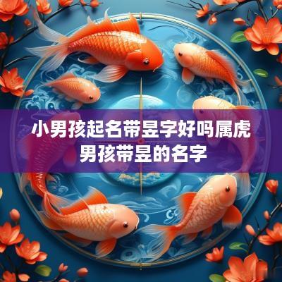小男孩起名带昱字好吗属虎 男孩带昱的名字