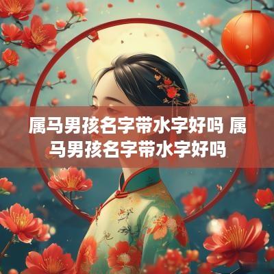 属马男孩名字带水字好吗 属马男孩名字带水字好吗