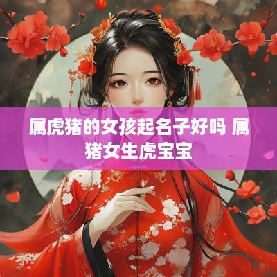 属虎猪的女孩起名子好吗 属猪女生虎宝宝