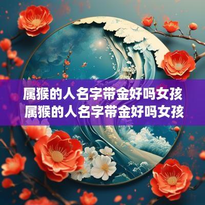 属猴的人名字带金好吗女孩 属猴的人名字带金好吗女孩子