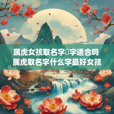 属虎女孩取名字珃字适合吗 属虎取名字什么字最好女孩