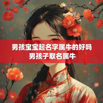 男孩宝宝起名字属牛的好吗 男孩子取名属牛