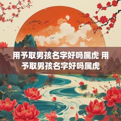 用予取男孩名字好吗属虎 用予取男孩名字好吗属虎