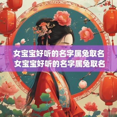 女宝宝好听的名字属兔取名 女宝宝好听的名字属兔取名叫什么