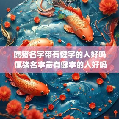 属猪名字带有健字的人好吗 属猪名字带有健字的人好吗女孩