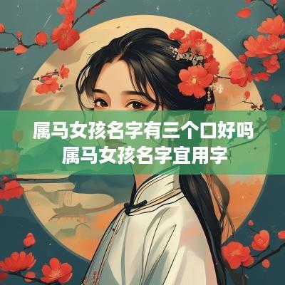 属马女孩名字有三个口好吗 属马女孩名字宜用字