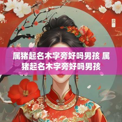 属猪起名木字旁好吗男孩 属猪起名木字旁好吗男孩