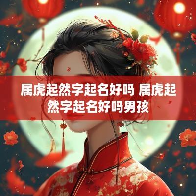属虎起然字起名好吗 属虎起然字起名好吗男孩