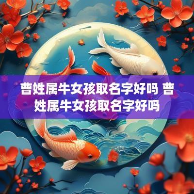 曹姓属牛女孩取名字好吗 曹姓属牛女孩取名字好吗