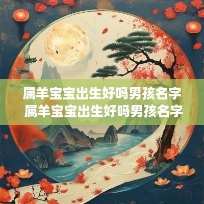 属羊宝宝出生好吗男孩名字 属羊宝宝出生好吗男孩名字怎么取