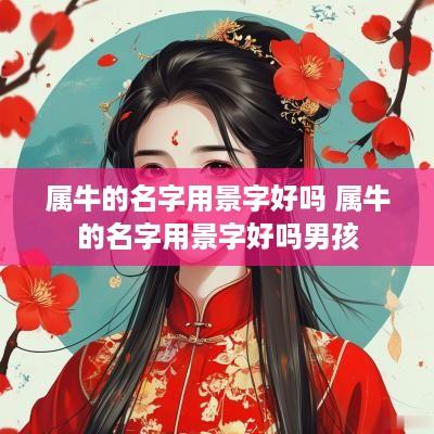 属牛的名字用景字好吗 属牛的名字用景字好吗男孩
