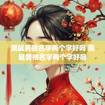 属鼠男孩名字两个字好吗 属鼠男孩名字两个字好吗