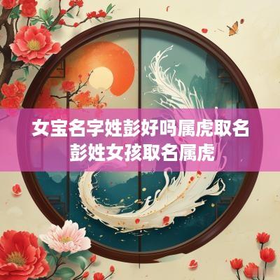 女宝名字姓彭好吗属虎取名 彭姓女孩取名属虎
